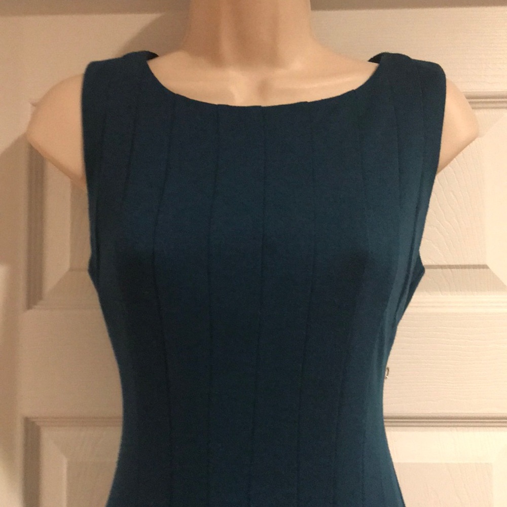 Teal Fit ‘n Flare Dress Sz. 8